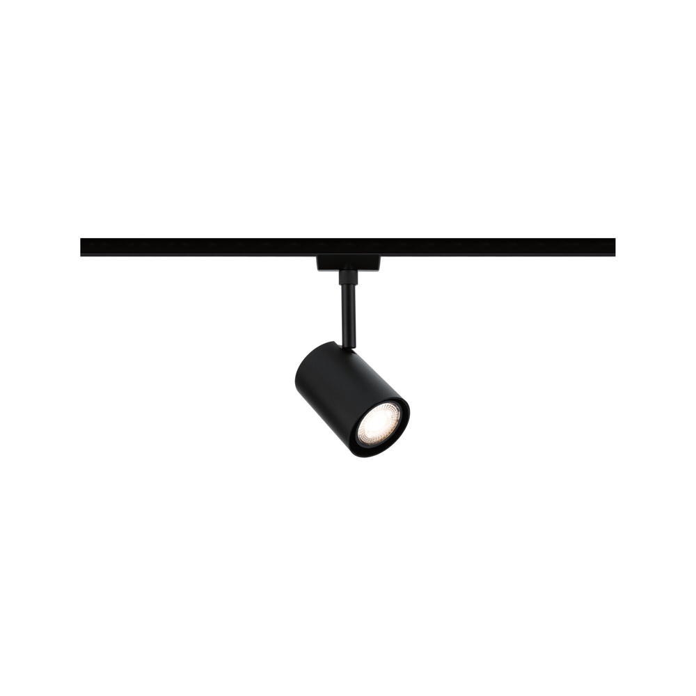 Paulmann Urail Luxe Wohnzimmer Flur Schlafzimmer modern Schwarz-matt Kunststoff GU10 1-flammig
