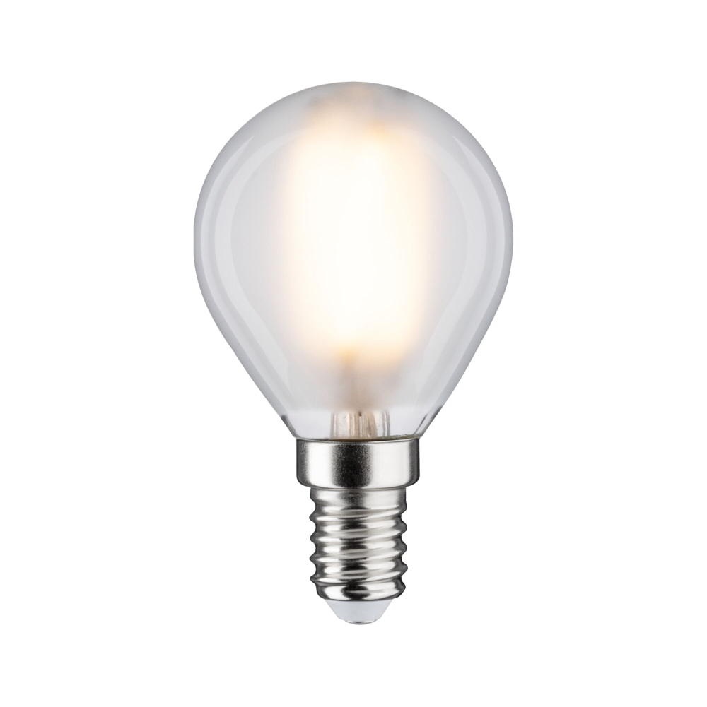 LED Lampe in Weiß E14 Tropfen - P45 5W 470lm 2700K dimmbar 1er Set