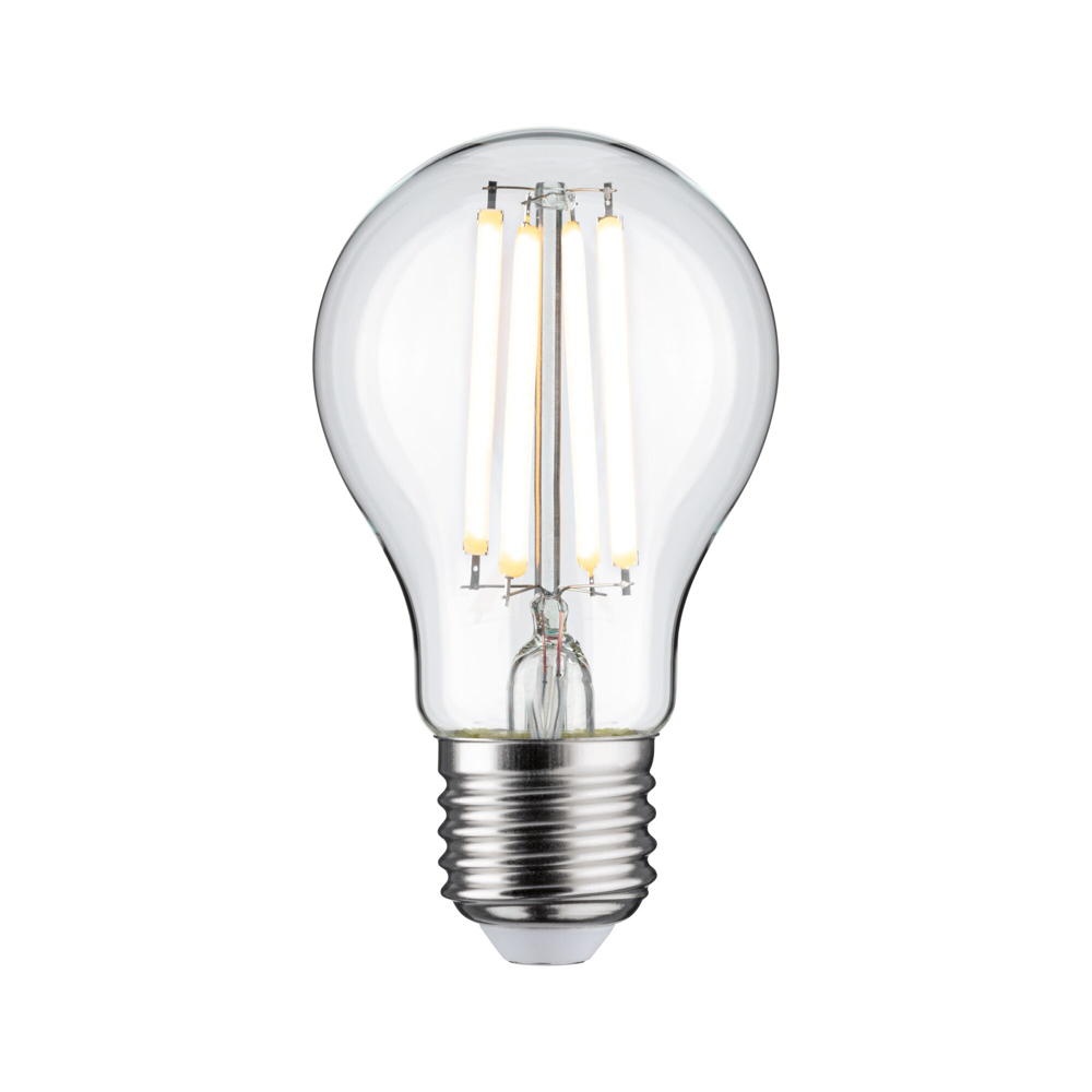 LED Lampe in Transparent E27 Birne - A60 7W 806lm 1800 bis 3000K dimmbar 1er Set