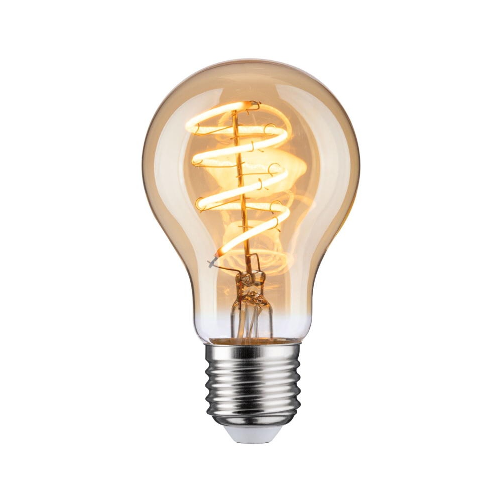 LED Lampe in Gold E27 Birne - A60 48W 250lm 1800K 1er Set