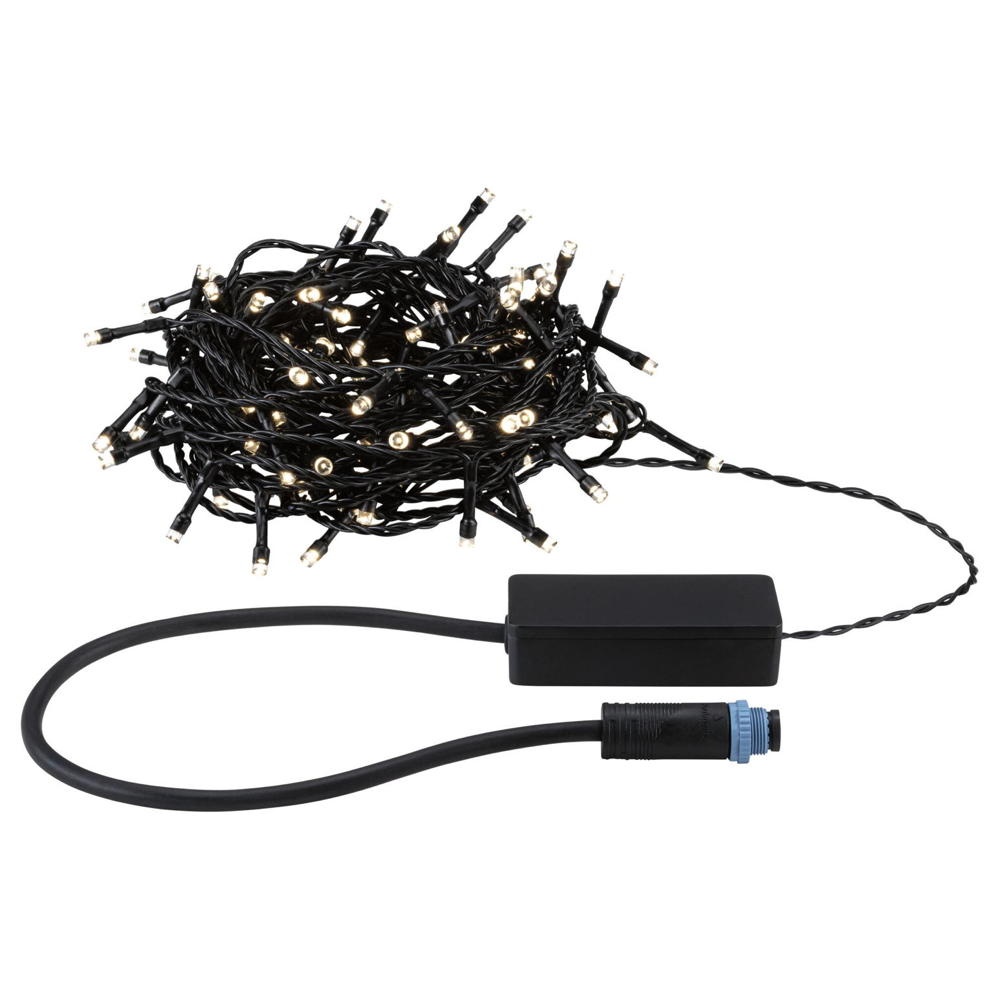 Paulmann Plug & Shine Yuna Gartenleuchte Garten Balkon Terrasse LED IP44 dekorativ Schwarz Kunststoff 1-flammig