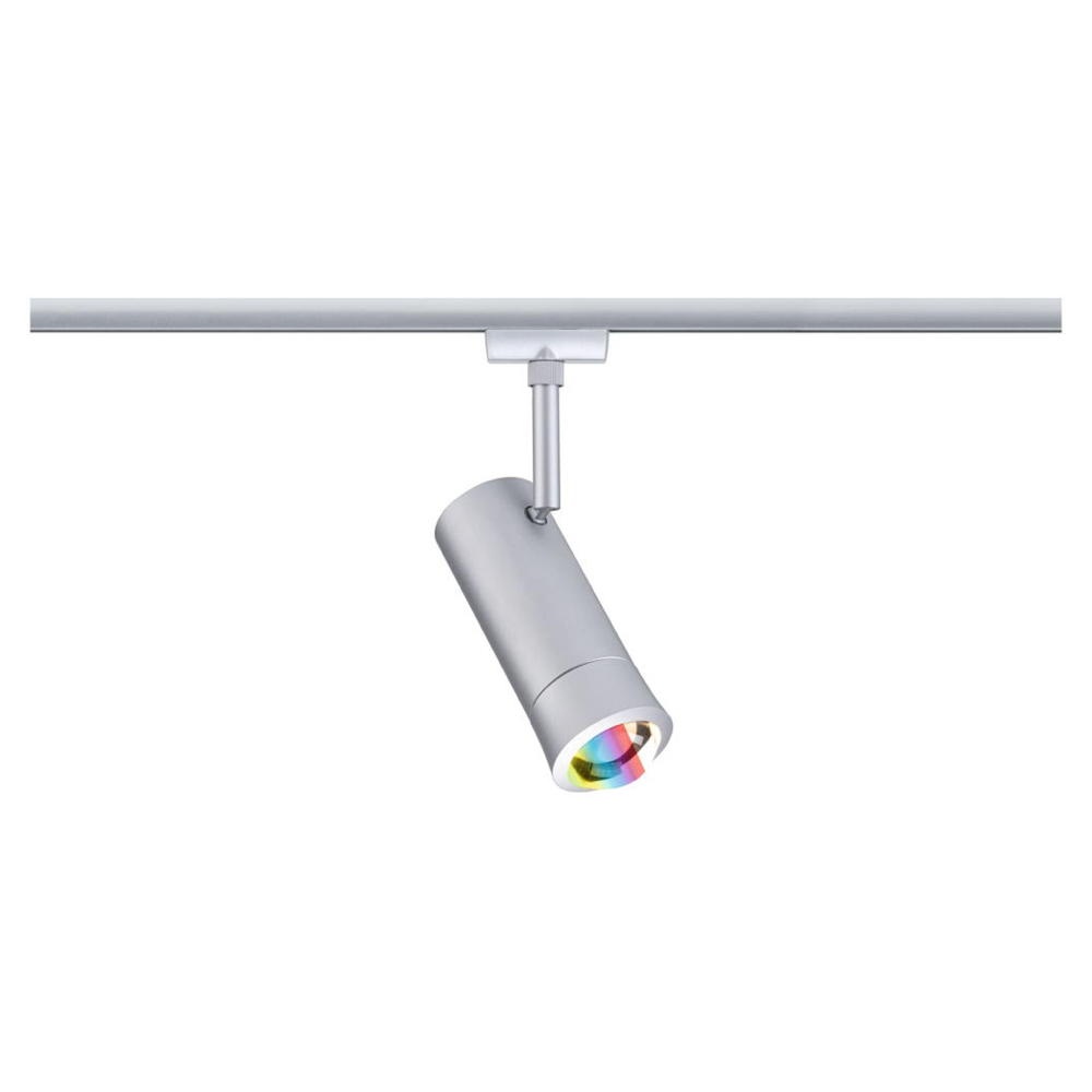 Paulmann URail Tarie Wohnzimmer Flur Schlafzimmer LED modern Chrom Weiß Kunststoff 1-flammig