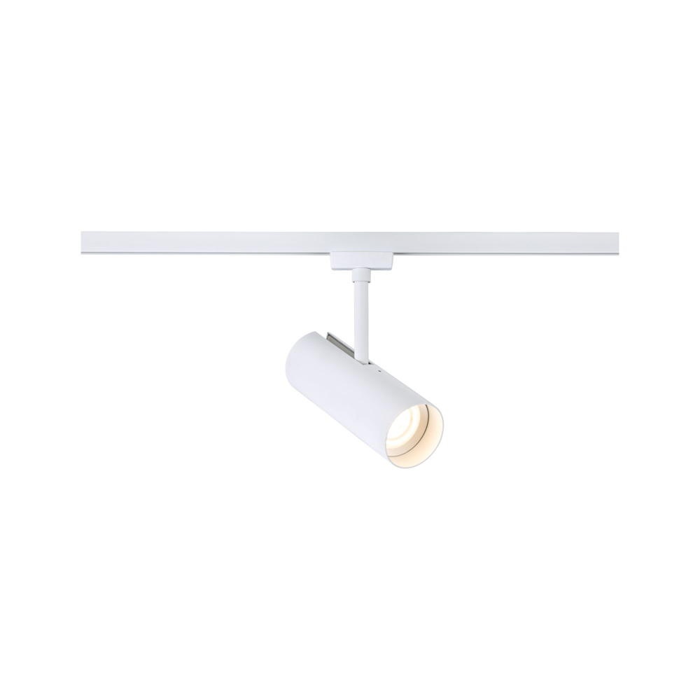 Paulmann URail Theron Wohnzimmer Flur Schlafzimmer LED modern Signalweiß Kunststoff 1-flammig