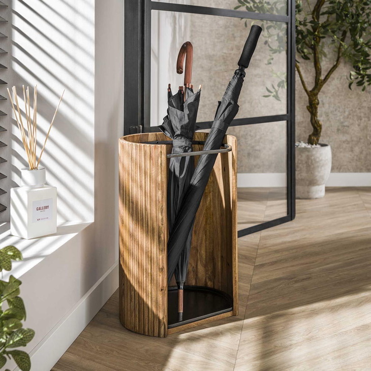 RINGO-Living Garderobenständer Elmo aus Mangoholz in Natur