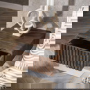 RINGO-Living Nachttisch 2er Set Jovin aus Akazienholz in Natur-dunkel