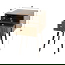 RINGO-Living Nachttisch Hajo aus Akazienholz