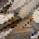 RINGO-Living Nachttisch Jale aus Keramik in Beige links