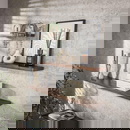 RINGO-Living Wandregal Hajo aus Akazienholz in Natur-dunkel 600mm