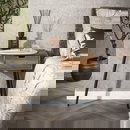 RINGO-Living Nachttisch Jale aus Keramik in Beige