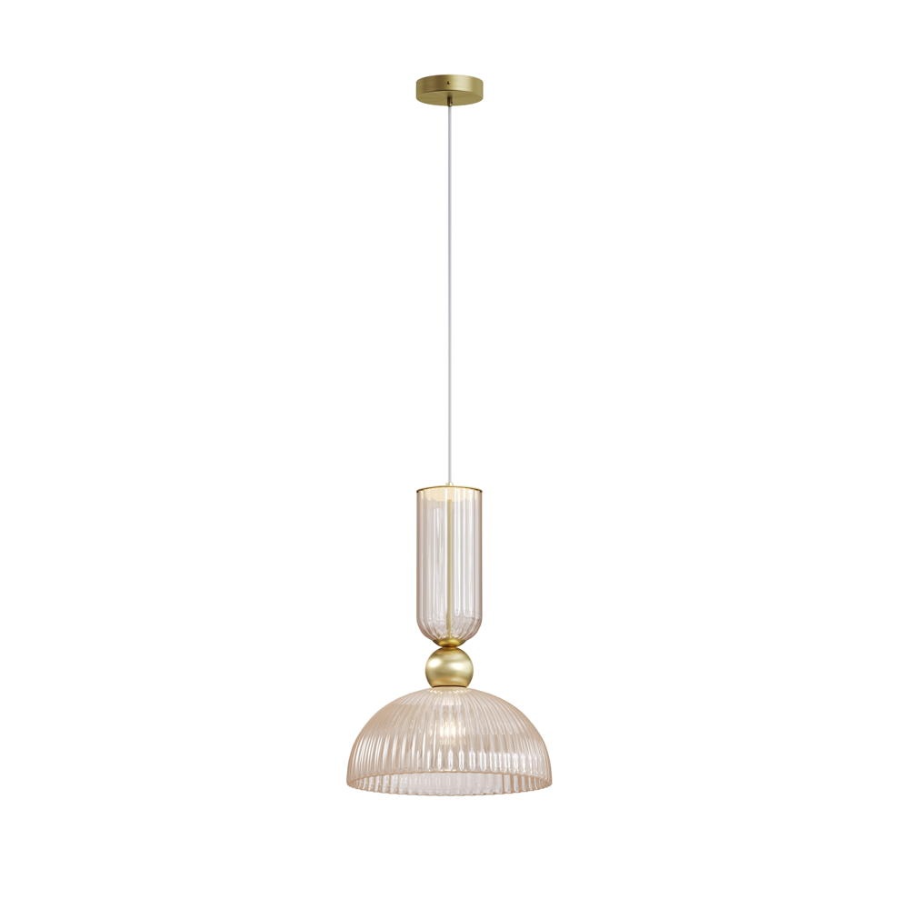 Maytoni Antic Hänge- & Pendellampe & Hängeleuchte Wohnzimmer Esszimmer LED modern Gold Metall E27 1-flammig