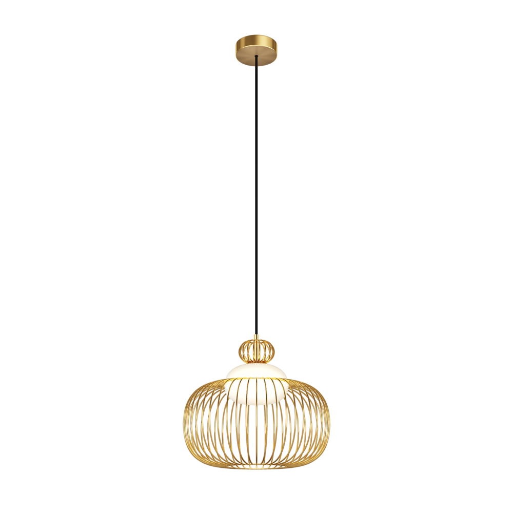 Maytoni Levitation Hänge- & Pendellampe & Hängeleuchte Wohnzimmer Esszimmer modern Messing Metall G9 1-flammig