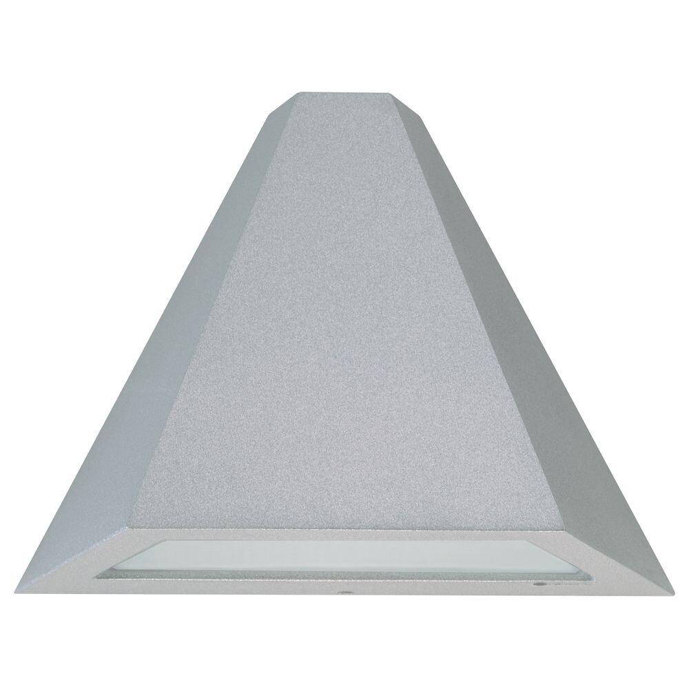 Wandleuchte A-92820, silber, Aluguss, E27, IP44, 260mm