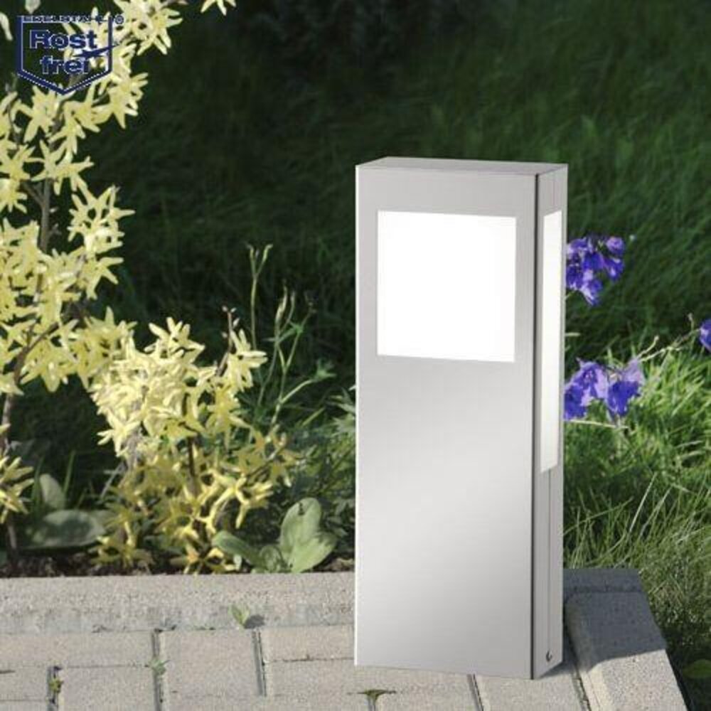 CMD - Pollerleuchte 18W AquaPaulo 2G11 Edelstahl IP44 KLL Kst_opal